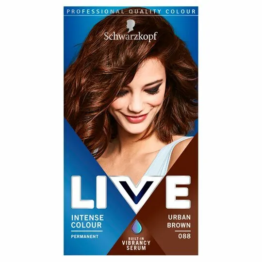 Schwarzkopf Live Intense Colour- 088 Urban Brown | High Quality Hair Care Product Online - Product Image Schwarzkopf Live Intense Colour- 088 Urban Brown | High Quality Hair Care Product Online - Product Image